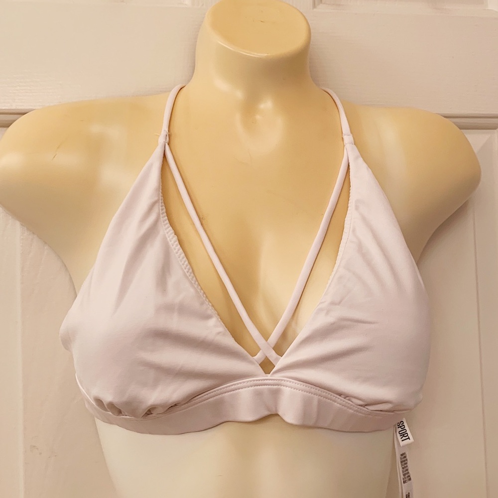 White Victoria Secre Sexy Sports Bra